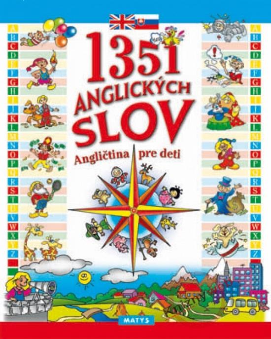 Kniha: 1351 anglických slov - Shutiuk Natalia