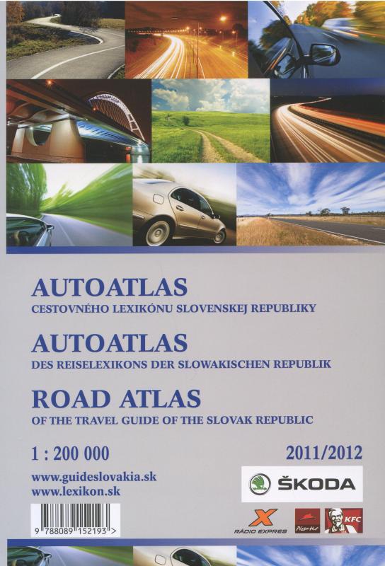 Kniha: AutoAtlas cestovneho lexikonu Slovenskej Republiky 2011/2012kolektív autorov