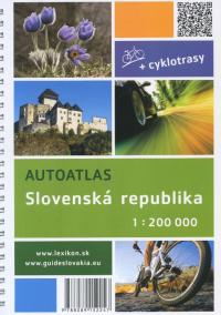 Autoatlas + cyklotrasy Slovenská republika 1:200 000