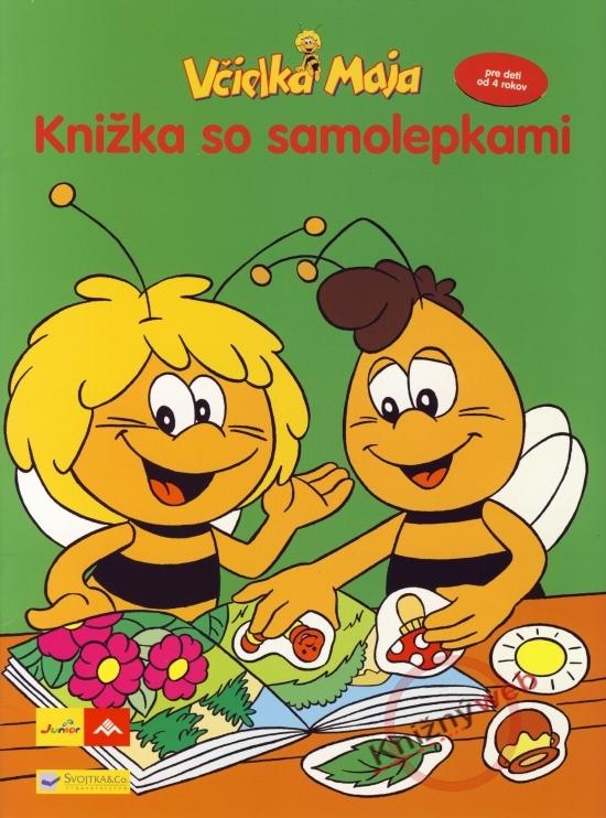 Kniha: Včielka Maja - Knižka so samolepkami - Bonsels Waldemar