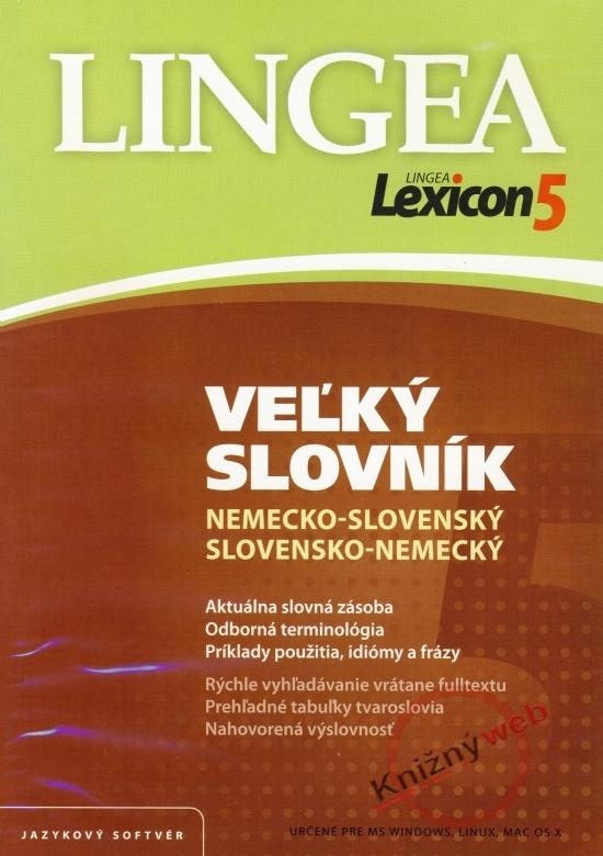 Kniha: LINGEA Lexicon5 Veľký slovník nemecko-slovenský slovensko-nemeckýkolektív autorov