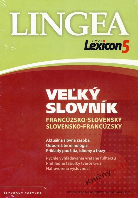 Kniha: LINGEA Lexicon5 Veľký slovník francúzsko-slovenský slovensko-francúzskykolektív autorov