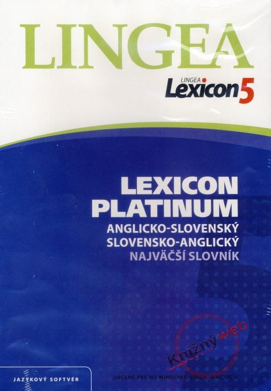 Kniha: LINGEA Lexicon5 Platinum anglicko-slovenský slovensko-anglický najväčší slovníkkolektív autorov