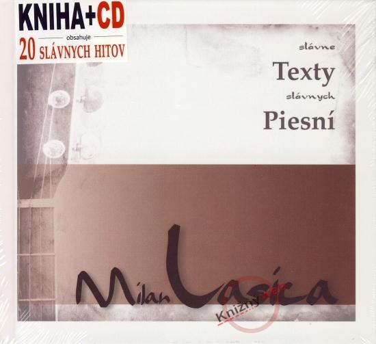 Kniha: Milan Lasica -  slávne texty slávnych piesní (kniha + CD) - Lasica Milan