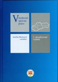 Všeobecné správne právo, 3. vydanie