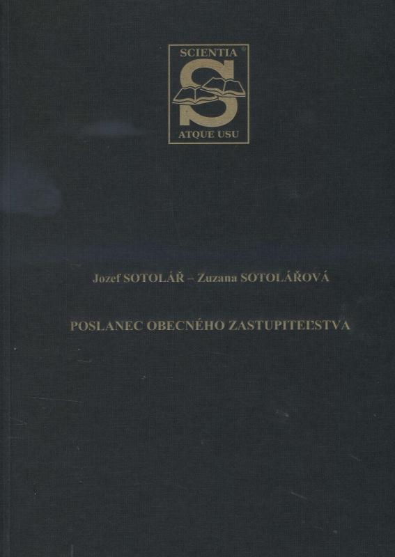 Kniha: Poslanec obecného zastupiteľstva - Jozef Sotolář
