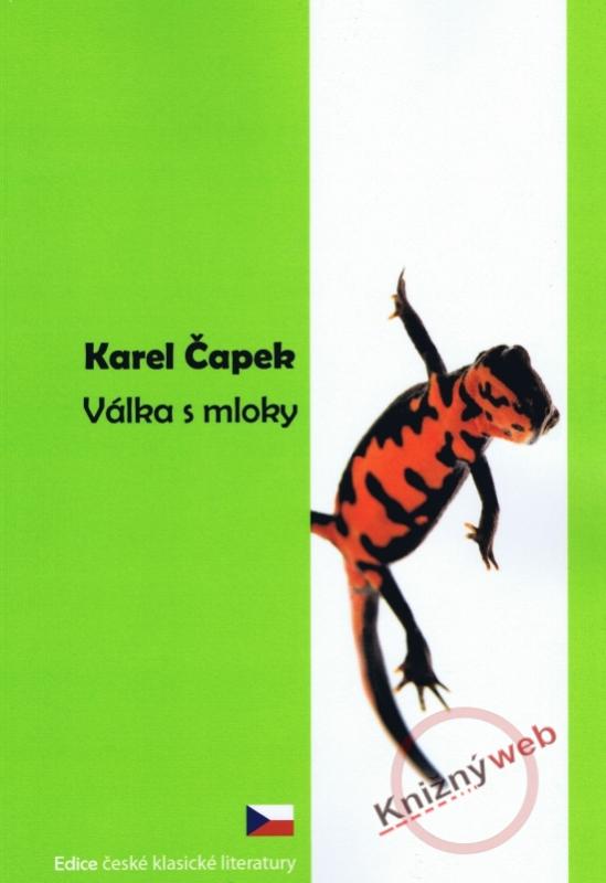 Kniha: Válka s mloky - Čapek Karel