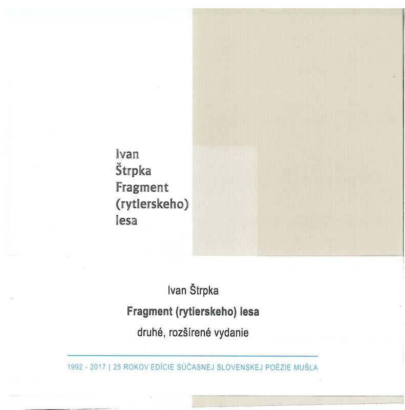 Kniha: Fragment (rytierskeho) lesa - Ivan Štrpka