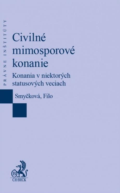 Kniha: Civilné mimosporové konanie - Smyčková