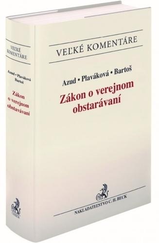 Kniha: Zákon o verejnom obstarávaní - Komentár SO-EVK11 - Azud