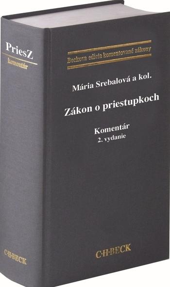 Kniha: Zákon o priestupkoch. Komentár, 2. vydanie - Mária Srebalová