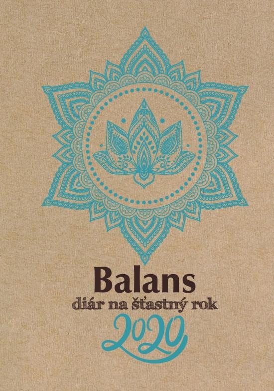 Kniha: Balans diár na šťastný rok 2020 - redakcia BALANS