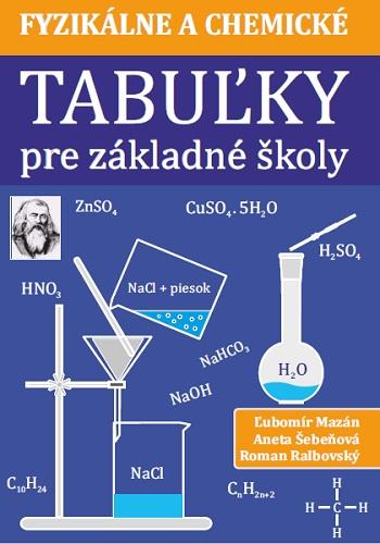 Kniha: Fyzikálne a chemické tabuľky pre základné školy - Ľubomír Mazán