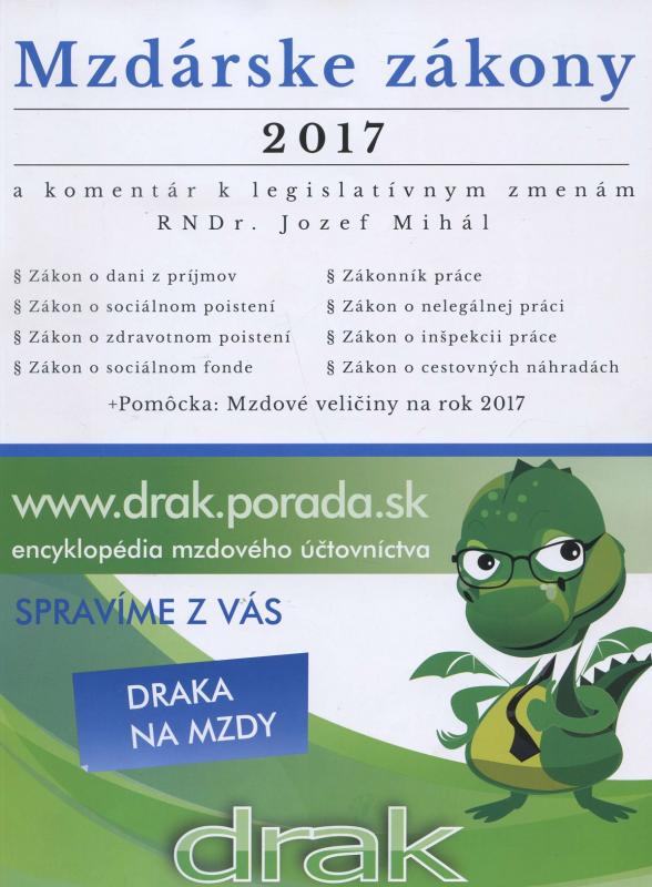 Kniha: Mzdárske zákony 2016autor neuvedený