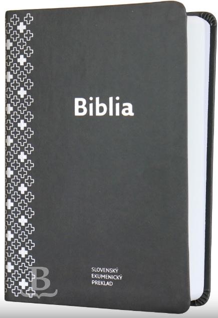 Kniha: Biblia - Slovenský ekumenický preklad s deuterokánonickými knihami (sivá) štandardný formátautor neuvedený