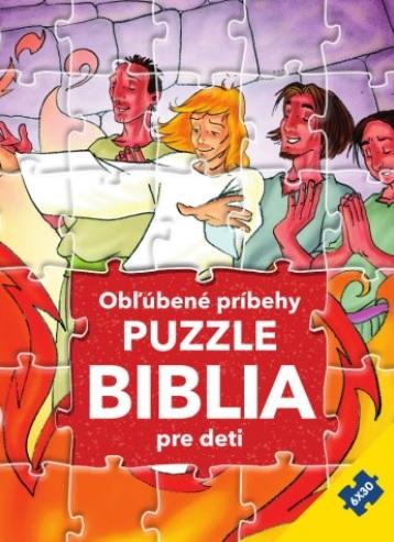 Kniha: Obľúbené príbehy - Puzzle Biblia pre deti - Gustavo Mazali