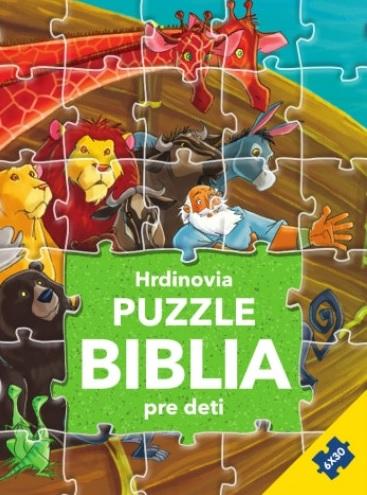 Kniha: Hrdinovia - Puzzle Biblia pre deti - Gustavo Mazali
