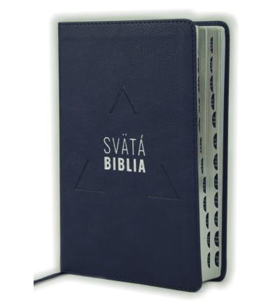 Kniha: Svätá biblia - Roháčkov preklad (2020), s indexami, tmavomodráautor neuvedený