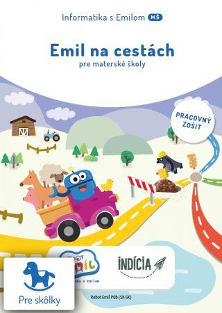 Kniha: Emil na cestách - Informatika s Emilom (pracovný zošit) - Daniela Bezáková