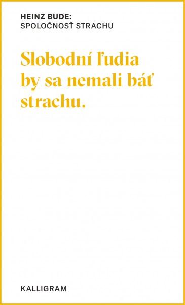 Kniha: Spoločnosť strachu - Heinz Bude