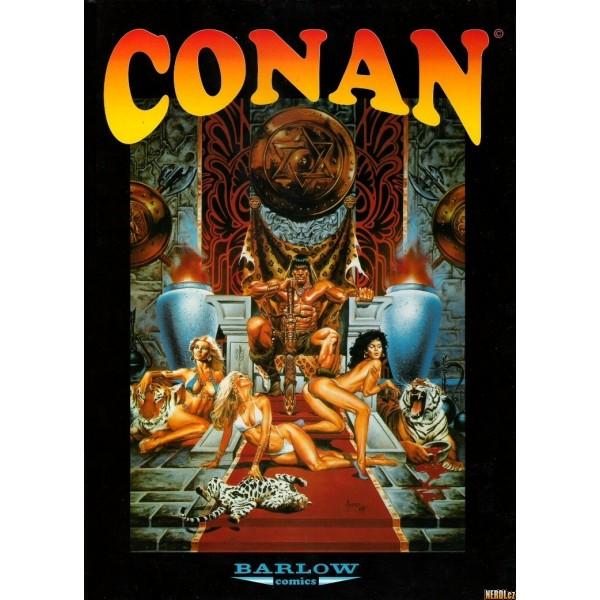 Kniha: Conan - Barlowautor neuvedený