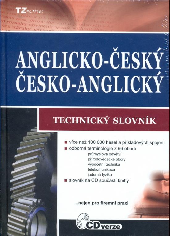 Kniha: Anglicko-český, česko-anglický technický slovník + CDautor neuvedený