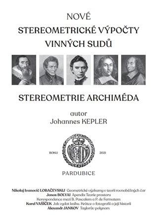 Kniha: Nové stereometrické výpočty vinných sudů - Kepler, Johannes