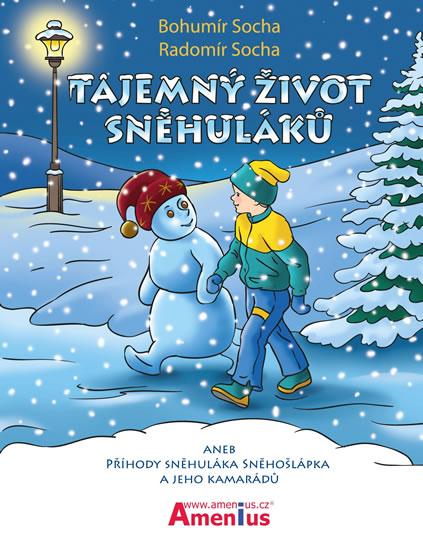 Kniha: Tajemný život sněhuláků aneb Příhody sněhuláka Sněhošlápka a jeho kamarádů - Socha, Socha Radomír Bohumír