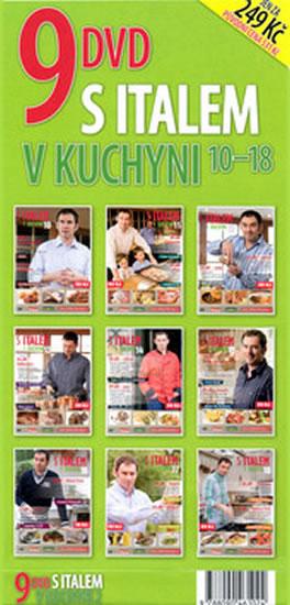 Kniha: 9 DVD S Italem v kuchyni 10-18 - Ridi Emanuele Andrea