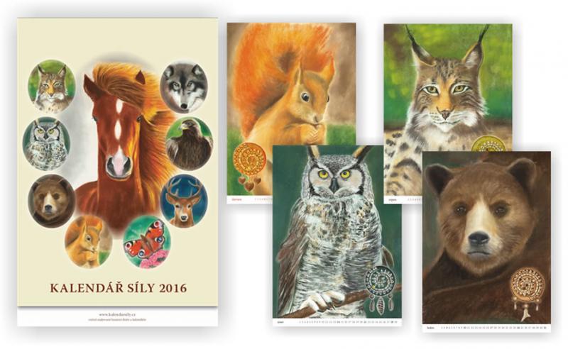 Kniha: Kalendář síly 2016 - Kolouchová Květoslava