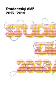 Studentský diář 2013/2014