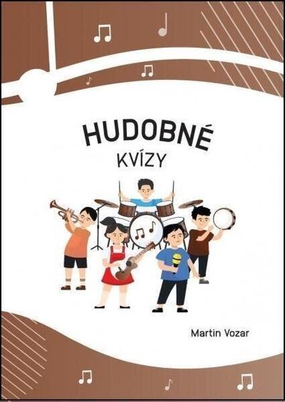 Kniha: Hudobné kvízy - zošit Noty-Zošit - Martin Vozár