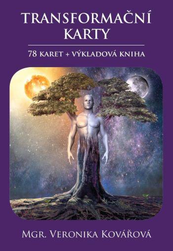 Kniha: Transformační karty (78 karet + výkladová kniha) - Kovářová Veronika