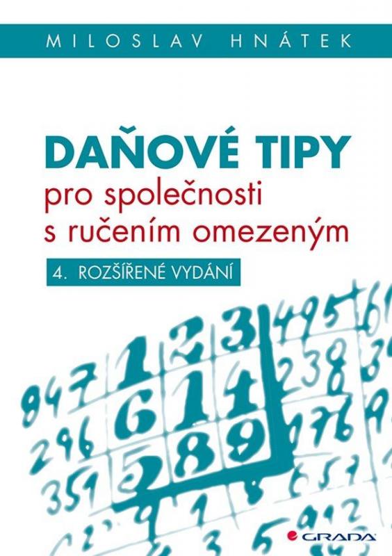 Kniha: Daňové tipy pro společnosti s ručením omezeným - Hnátek Miloslav