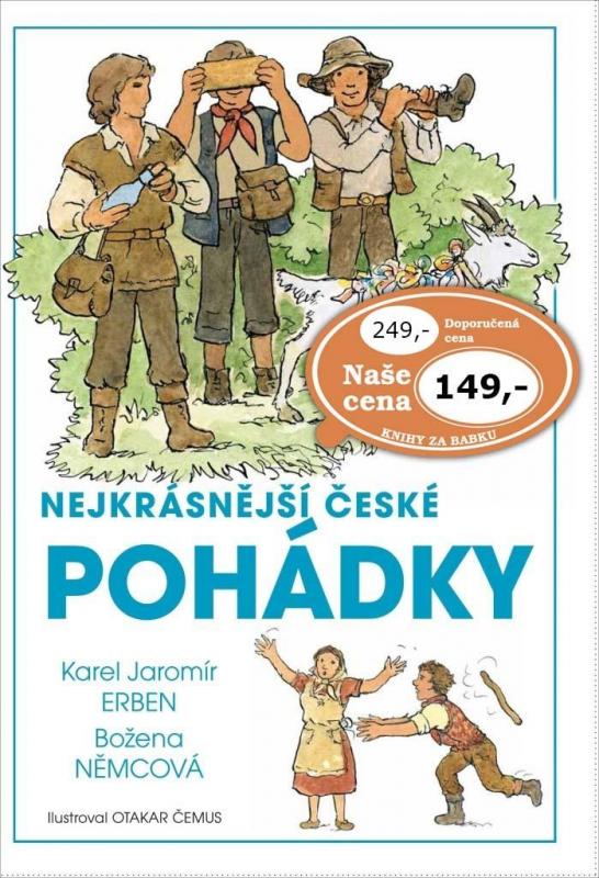 Kniha: Nejkrásnější české pohádky - Němcová, Karel Jaromír Erben Božena