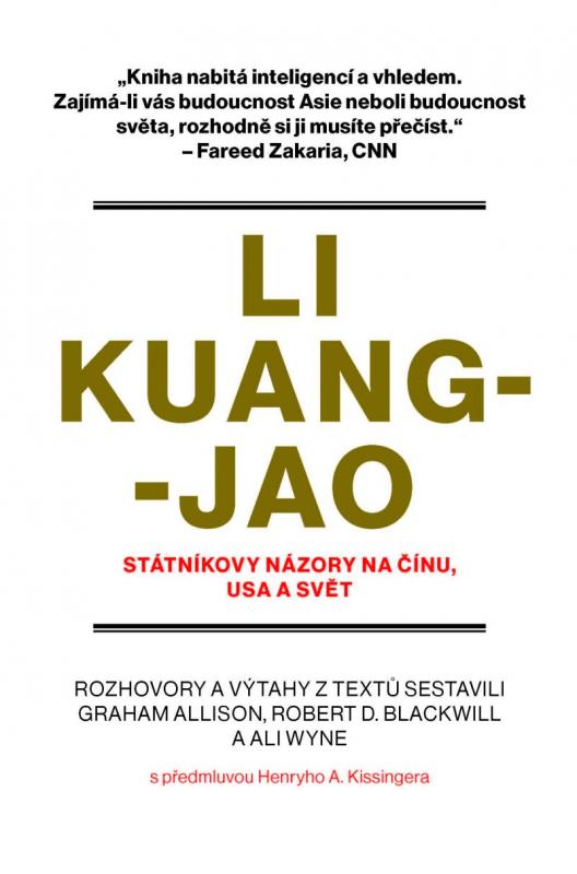 Kniha: Li Kuang-jao - Státníkovy názory na Čínu, USA a světkolektív autorov