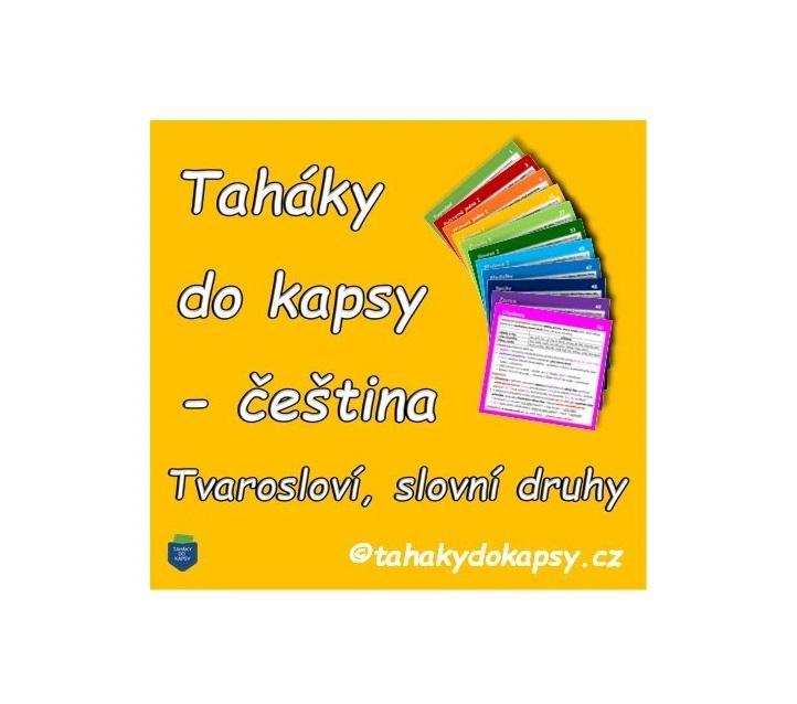 Kniha: Taháky do kapsy - Čeština: Tvarosloví, slovní druhy (knížka) - Zelená Zuzana
