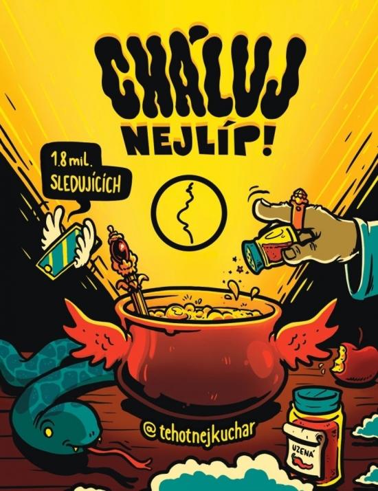 Kniha: Cháluj nejlíp! - Kuchař Těhotnej