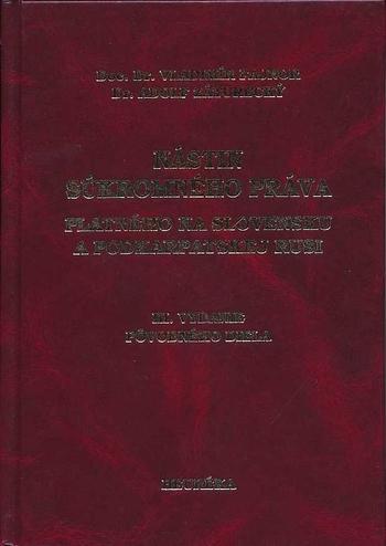 Kniha: Nástin súkromného práva platného na Slovensku a Podkarpatskej Rusi - Vladimír Fajnor