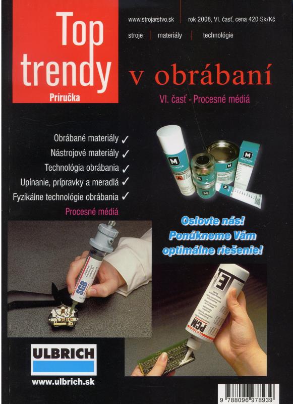 Kniha: Top trendy v obrábaní VI. časť - procesné mediáautor neuvedený