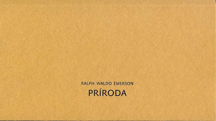 Kniha: Príroda - Ralph Waldo Emerson