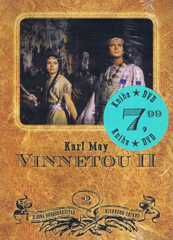 Kniha: Vinnetou II  (kniha + DVD) - May Karl