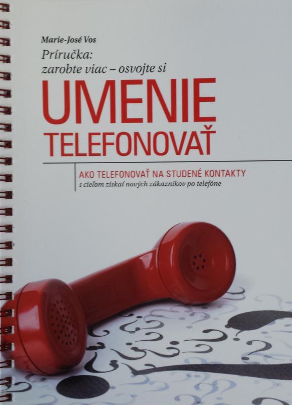 Kniha: Umenie telefonovať - Marie-José Vos