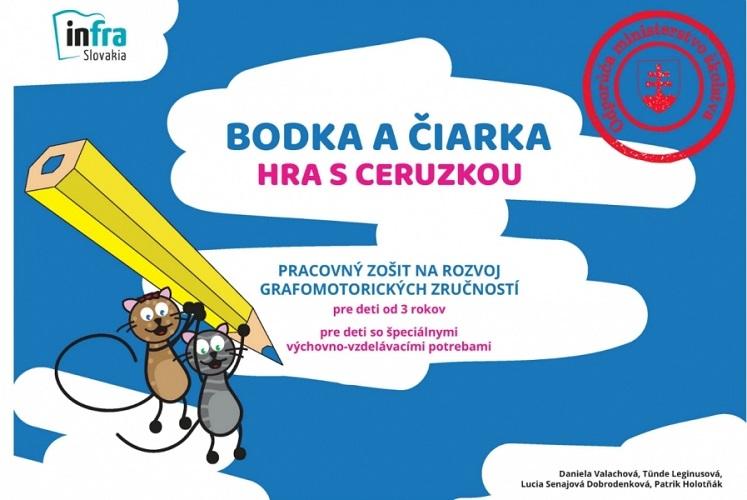 Kniha: Bodka a čiarka - Hra s ceruzkou - Daniela Valachová