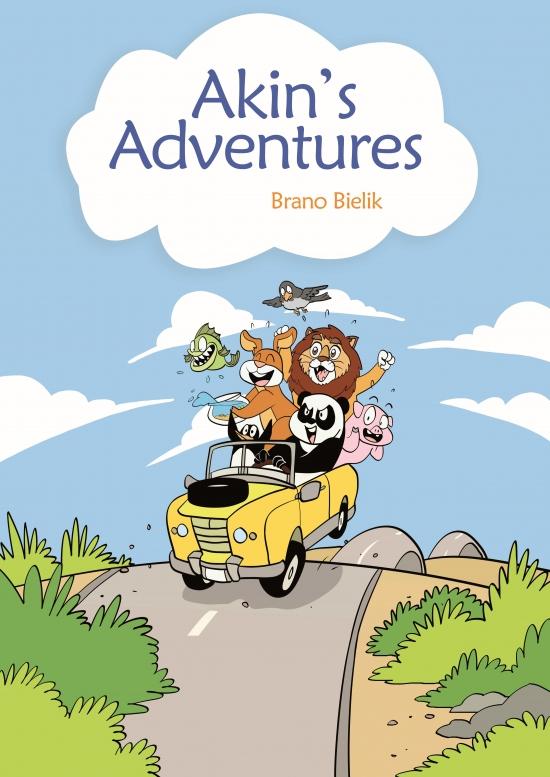 Kniha: Akin's Adventures - Bielik Braňo