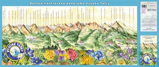 Kniha: Detská ilustrovaná panoráma Vysoké Tatry - hravá škola - Chrienová, Michal Klaučo Johana