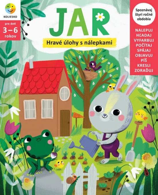 Kniha: JAR – hravé úlohy s nálepkamiautor neuvedený