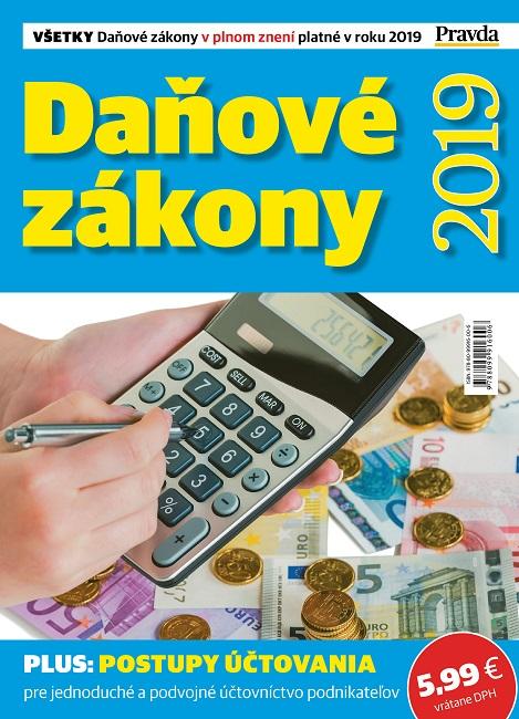 Kniha: Daňové zákony 2019 - Štefan Hrčka