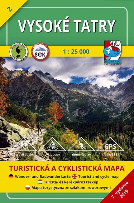 Kniha: Vysoké Tatry 1:25 000 (7. vydanie)kolektív autorov