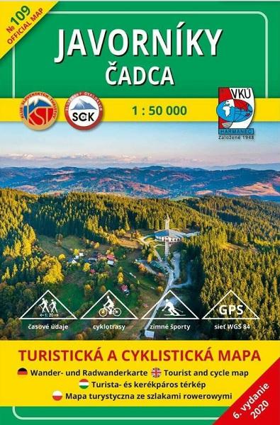 Kniha: Javorníky - Čadca 1:50 000 (6.vydanie)autor neuvedený